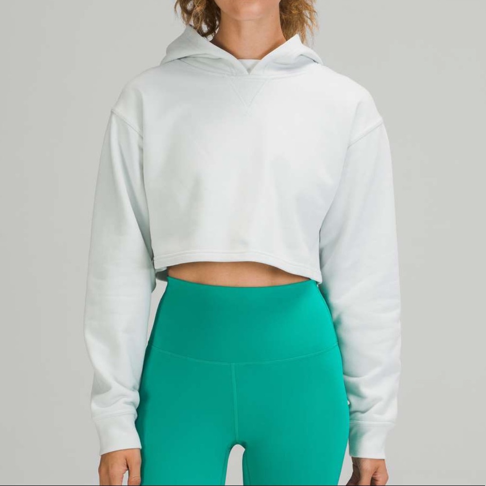 Lululemon all yours crop hoodie size 6